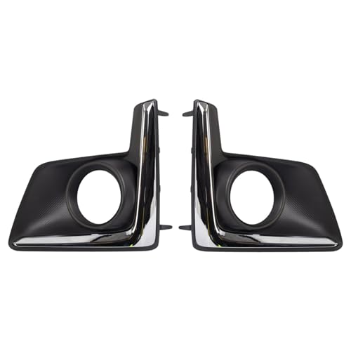 TRQ Front Driver & Passenger Side Fog Light Bezel Set Compatible with 2016-2017…