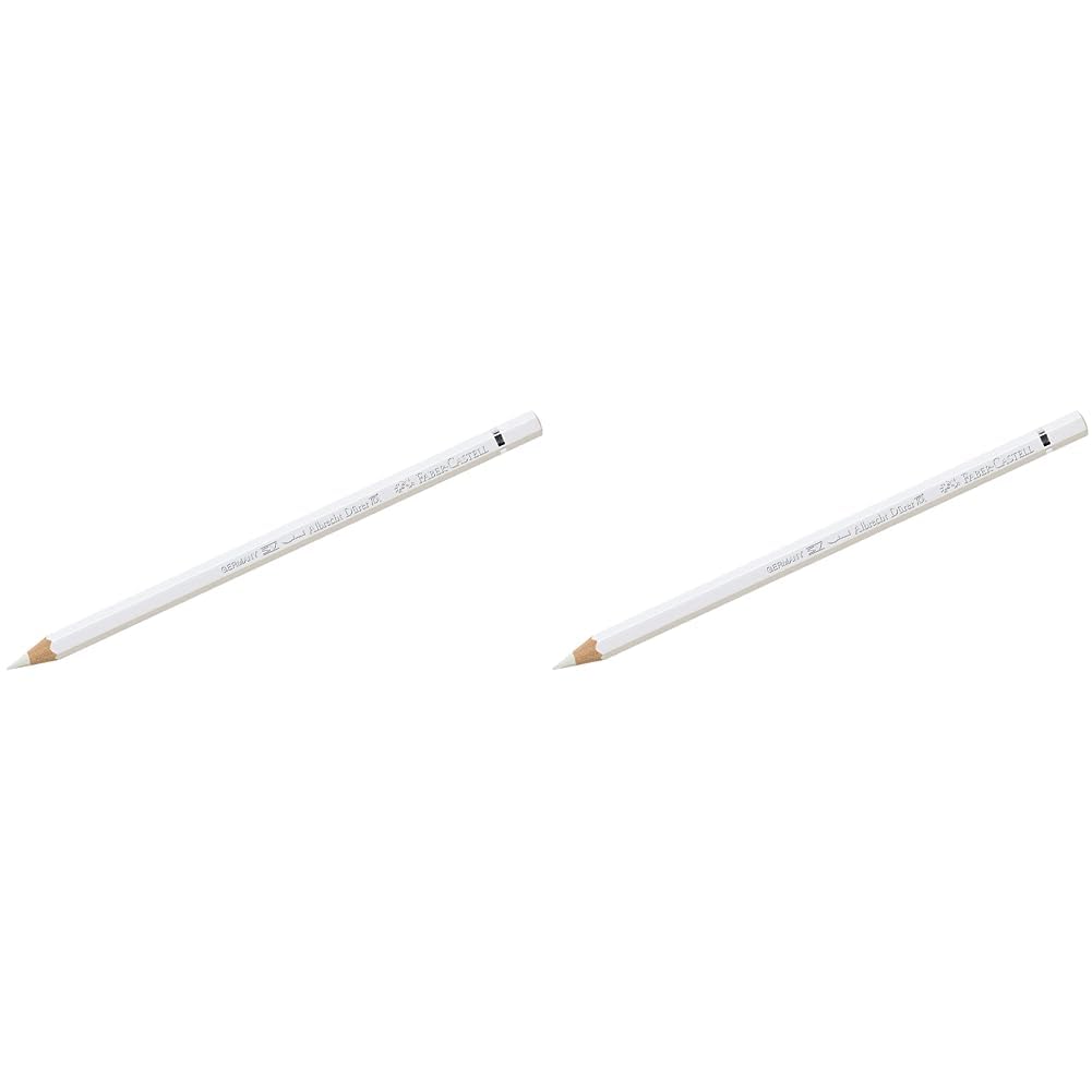 Faber-Castell Albrecht Dürer Artists Watercolour Pencil, White (Pack of 2)