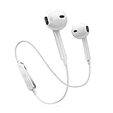 Wireless Headphones 8 Hrs Playback Sport Bluetooth Headphones HiFi Stereo Sound in-Ear Anti-Fall Off Earbuds with Mic, Earphones for Workout Gym Running - S05