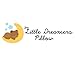 Little Dreamers Toddler Pillow with Case, White