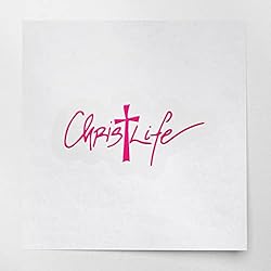 Decal Stickers Of Fancy Script Christ Life S