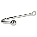 1 Ball Metal Anal Bondage Hook, Stainless Steel Beads Stimulation Hook (silver1)