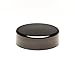 Infinity Jars Classic Black Glass Jar 50 ml (1.7 fl oz) Ultraviolet Airtight Smell Proof, Refillable Screw Top Container for Long-Term Storage of Coffee, Spices, Tea, Dried Goods, Kitchen Jar 3 Pack