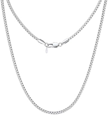 SytsLNKXXX Miami Cuban Chain Necklace for Men/Women,316L Stainless
