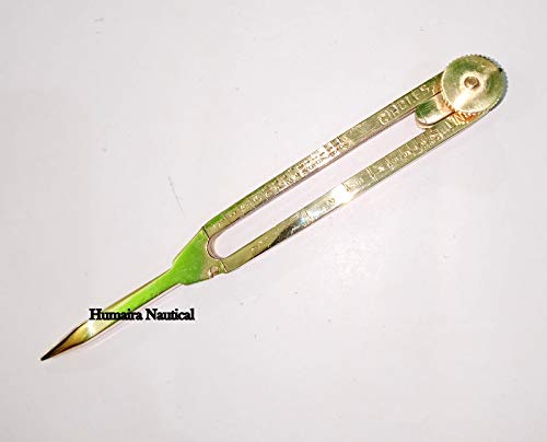 Humaira Nauticals Solid Brass Divider Drafting Proportional Tool 6" Navigational Compass Caliper - Thumbnail 5