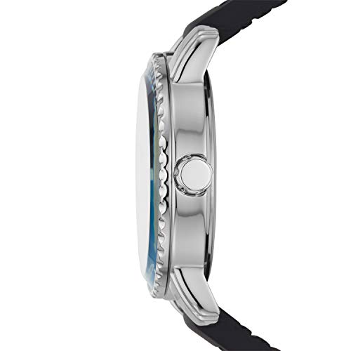 Relic-by-Fossil-Mens-Alloy-Steel-Quartz-Watch-with-Silicone-Strap-Black-20-Model-ZR12640