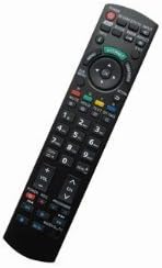Replacement Remote Control Fit for Panasonic TC-L50ET60 TC-L55ET60 TC-L32C22 TC-L37D2 TC-L42D2 Viera LCD LED PLASMA HDTV TV
