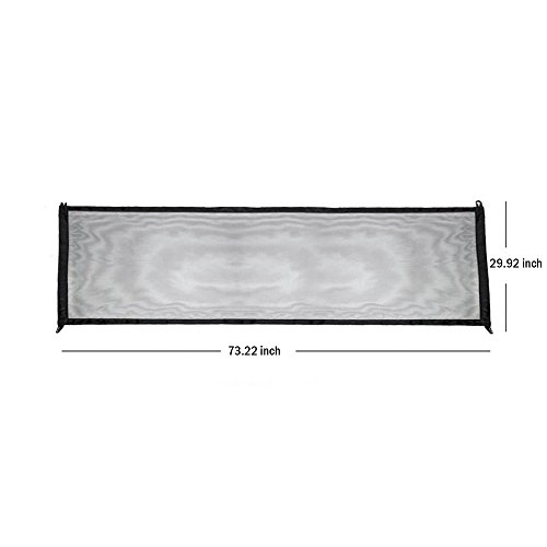 image for CARETHYS Magic Gate,Pet Retractable Safety Enclosure,Portable Folding 
