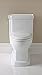 TOTO MS974224CEFG#01 Eco Guinevere One Piece Toilet with Sanagloss, Cotton White