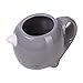 Grey Narwhal Ceramic 3d Coffee Mug Unicorn of the Sea