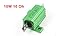 uxcell Green Aluminum Chassis Mounted Wirewound Resistors 10W 10 Ohm 5%