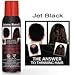 Jerome Russell Hair Color Thickener for Thinning Hair, Jet Black 3.5 oz (Pack of 4)