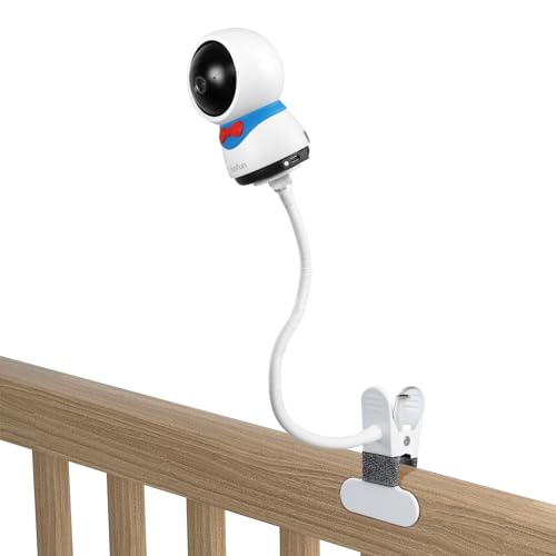 HOLACA Baby Monitor Mount Flexible Twist Stand for Baby 5s,Baby 6T, Baby  2S, VB805 with Other 1/4Threaded Hole,Clip Mount in Oman Whizz Video - Main Image