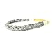 DIGUAN Synthetic Hair Braided Headband Classic Chunky Wide Plaited Braids Elastic Stretch Hairpiece Women Girl Beauty accessory, 55g aHairBeauty (Smoky Gray)