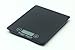 Food Scale By Weight Wizard-Contemporary Elegant Black Kitchen Scale - Tempered Glass Digital Kitchen Scale