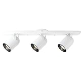Progress Lighting P6160-30 3-Light Round Back Ceiling Mount Or Wall Mount Directional, White
