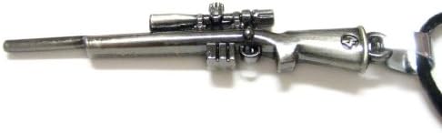 Scope Sniper Rifle Pendant Necklace
