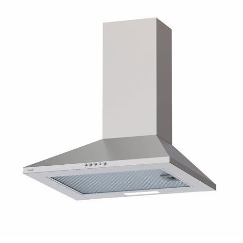 CATA Cooker Hood VK 5000 X Mechanical Control 3 Stages Extractor 480 m³/h Noise Level 56 dB Motor K10 Consumption 110 W LED Lighting Colour Stainless Steel