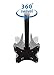 Mount-It! Premium Ceiling Mount TV Bracket | Adjustable LCD TV Ceiling Mount for 23-42 inch Flat Screen TVs | Multiple VESA Patterns | Max Weight 110 Lbs