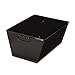 MMF Industries STEELMASTER Letter Size File Folder Box | Black Color | Scratch & Chip-Resistant Finish | 2 Side Handles | Rubberized Bottom | Steel | Office Supplies