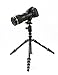 Dolica TX570DS Ultra Compact Tripod with Professional Ball Head and Built-In Monopod (Black)