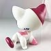 Littlest Pet Shop Collection LPS22 Short Hair Standing Pink Black Cat