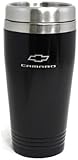 Camaro Travel Mug Travel Coffee Mug Cup Stainless Steel Tea Mug Thermo - Black