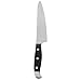 HENCKELS Statement Razor-Sharp 5-inch Compact Chef Knife, German Engineered Informed by 100+ Years of Mastery, Black/Stainless Steel
