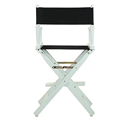 Casual Home 24" Director's Chair White Frame with