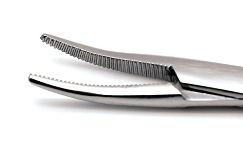 Mosquito Hemostat Curved Forcep 5" Locking Handle Surgical Picking Instruments - Thumbnail 3