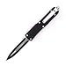 HaoMing Knives Double Action Out The Front Safety Knife Double-Edged Texture Black