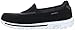 Skechers Performance Women's Go Walk Slip-On Walking Shoes, Black/White, 8.5 M US