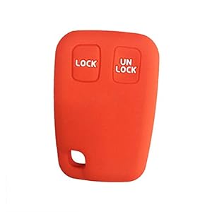 Autosleutel Cover Siliconen Case, Auto Sleutelhanger, Autosleutel Shell, Geschikt voor Volvo S70 V70 C70 S40 V40 XC70…