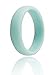 Women's Ladies Silicone Wedding Band Ring | Hypoallergenic | Waterproof | Medical Grade Silicone | Athletes, Laborers, Crossfit, Firefighters, Etc. | Durable For Women