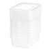 IRIS USA MCB-34 IRIS 6 Quart Modular Storage Box, 12 Pack, Clear