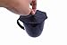 AvecToi Set of 2 Food Grade Silicone Mug Cover Suction Lids for Coffee Mugs, Tea Cups - Keep Drinks Warm or Cold Longer (Black)