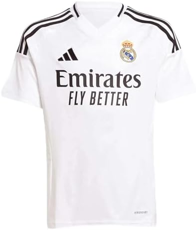 Amazon.com: adidas Real Madrid Home Youth Soccer Jersey 2018-19