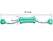 Dog Toy Rope Toys,Jakpak Non-toxic Rubber made Pets Dogs Chew Toy Teeth Cleaning Rope Toy for Dog Training Exercise and Reward, Dog Toy Launcher Knotted Rope Tug Toy for Small Medium Large Dog Mint
