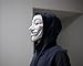A9TEN Hacker Mask for Kids, Anonymous Mask Halloween Costume Cosplay Masquerade Party