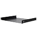NavePoint Universal Rack Tray Vented Shelves 1U Black 14 Inches (350mm deep) No Lip primary