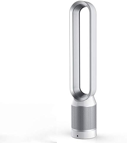 Intelligent Leafless Fan/Bladeless Fan, 42 Inch Electric Desktop Air Purifier, Remote Control Tower Fan, Home Office Stand -Sliver