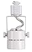 Cloudy Bay 8W Dimmable LED Track Light Head,CRI90+ 3000K Warm White,Adjustable Tilt Angle Track Lighting Fixture 120V 40° Angle for Accent Retail,White Finish,Halo Type- 3 Pack