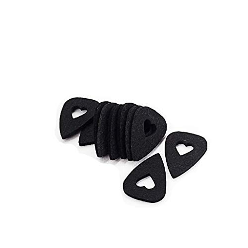 Aobiny Guitar Picks Compatible for Soprano Alto Tenor Saxophone Clarinet, New Sax Mouthpiece Cap fits Strap Ligature for Saxophone Clarinet (Black)