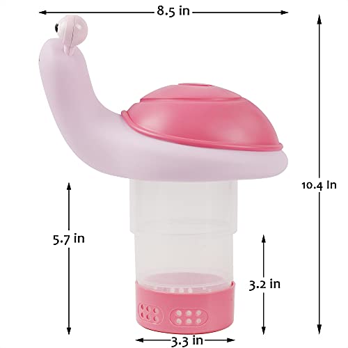 ATDAWN Pool Chlorine Floater, Floating Chlorine Dispenser for Pools