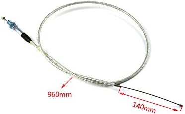 96CM 38" Twist Throttle Cable Wire Pit Dirt Bike ATV Quad 90 110 125 140cc