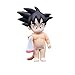 COSMOSS Dragon Ball Z Toy Baby Toddler Goku Shower Naked Funny Cute Decoration Action Figure Toy Collection, Standalone Goku Collection [Not an Official Dragon Ball Product] (Baby Goku Shower)