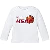 EZYshirt® I`m a Heat Basketball T-shirt met lange mouwen baby biologisch katoen