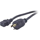 APC L6-20P to C19 20A/250V 12/3 SJT, 8FT