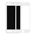 JSGJMY iphone7 Screen Protector Glass 3D Curve Full Coverage 9H Hardness (4.7 inch,White)