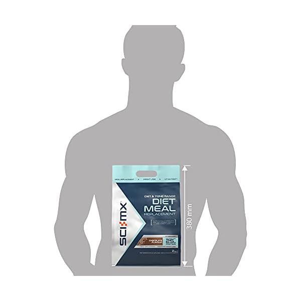 SCI-MX Diet Meal Replacement Protein Powder Meal Shake, Chocolate, 2kg